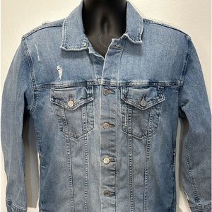 Lucky Brand “Tomboy Trucker” women’s med jean jacket